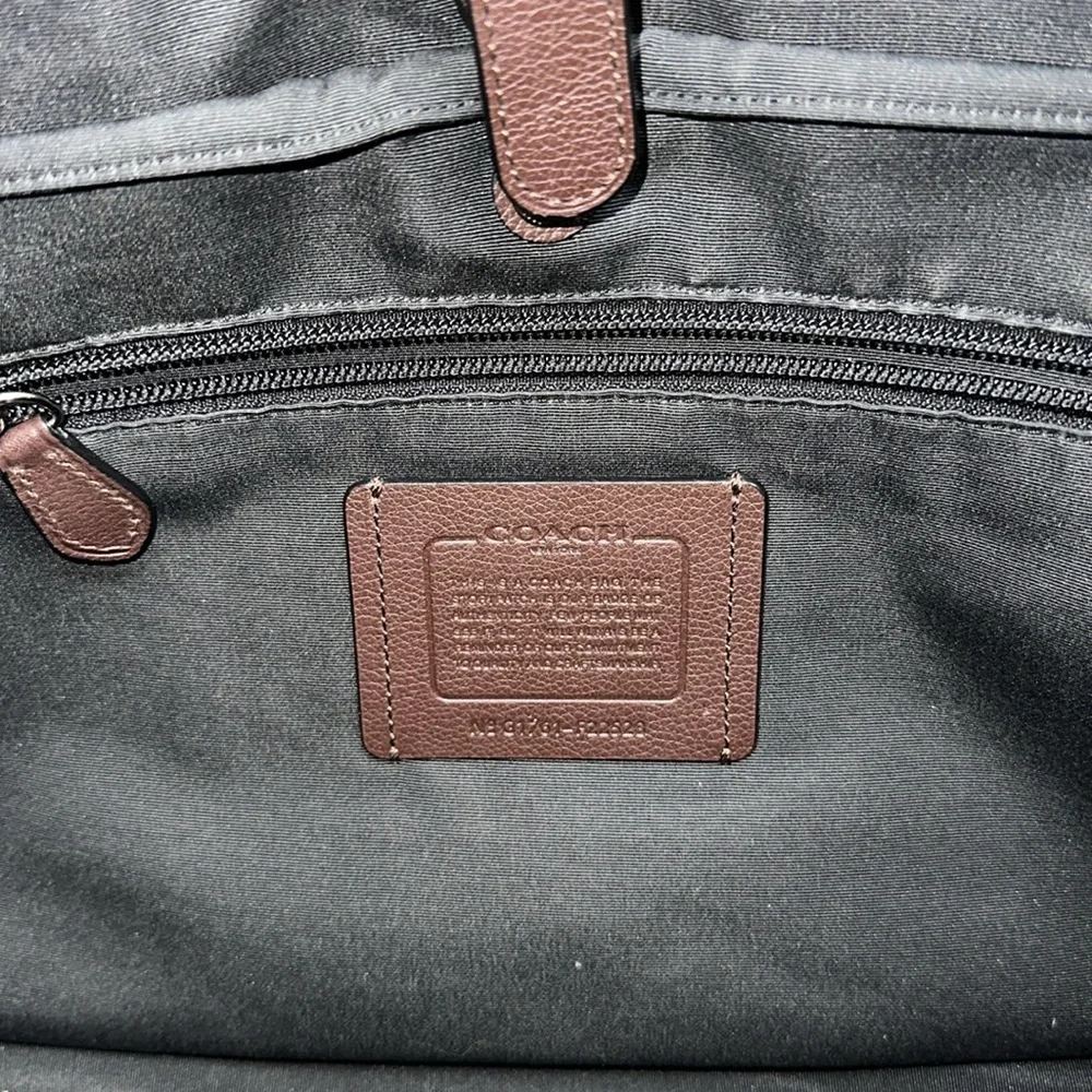 🔥🔥🔥Vintage Coach Hamilton Briefcase Laptop Brown Leather Bag